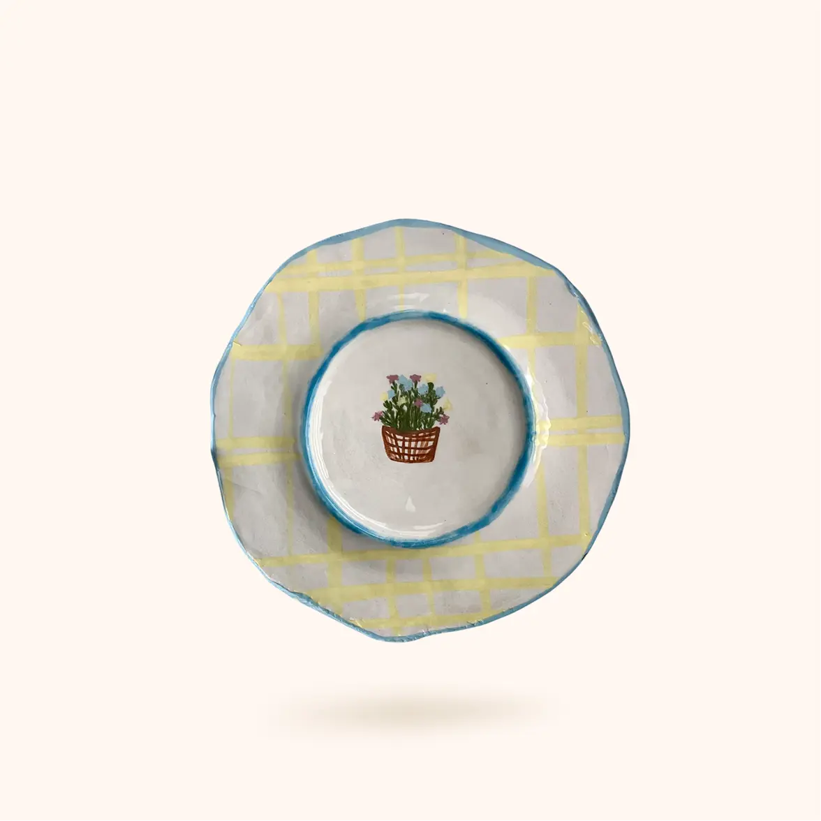 Тарелка "Gingham"
