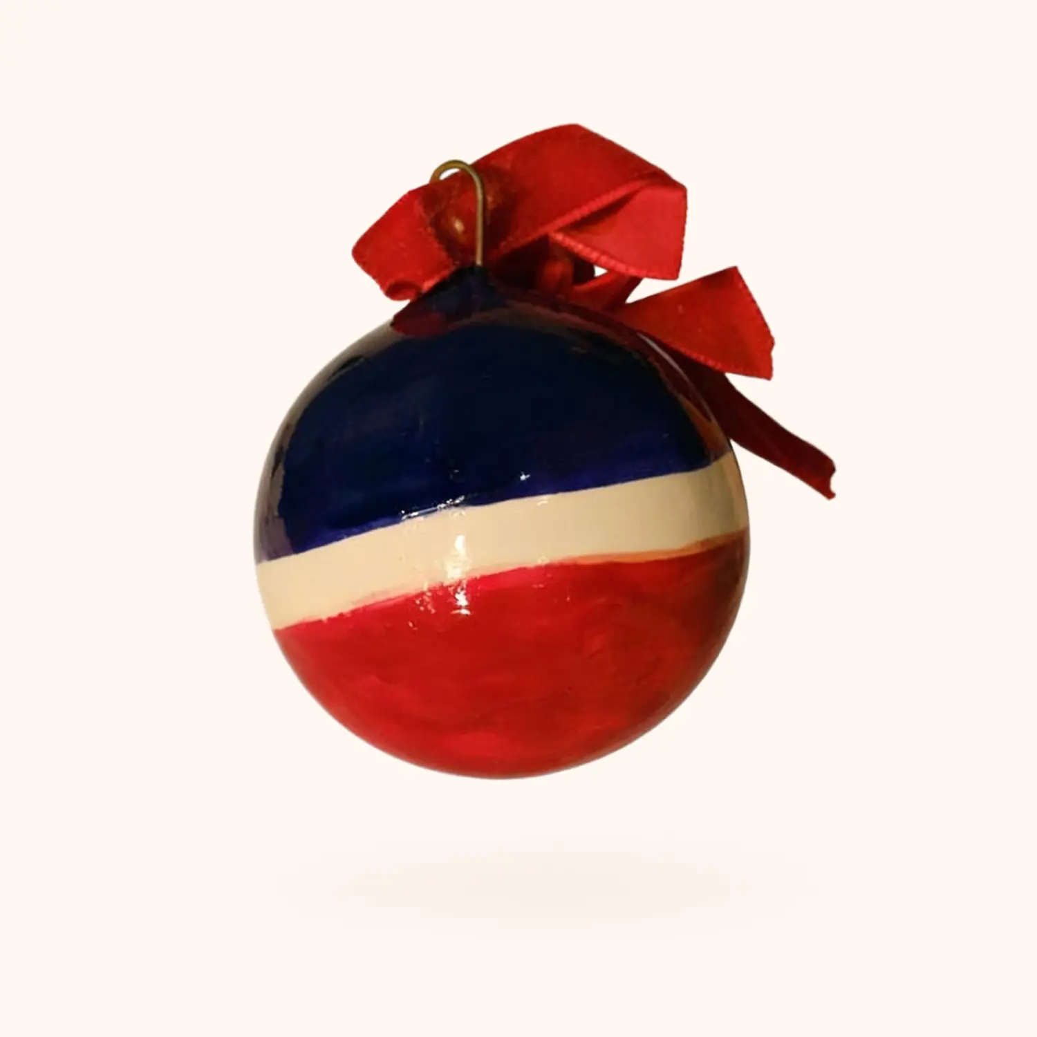 Елочная игрушка Мячик
