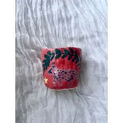 Стакан "Розовый тигр"