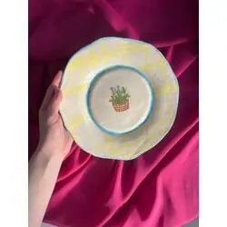 Тарелка "Gingham"