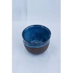 Пиала для чая из черной глины