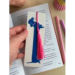 Закладка для книги Такса
