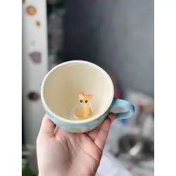 Кружка с котиком