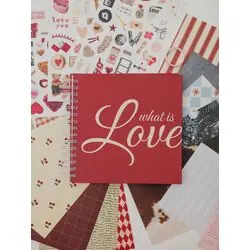 Фотоальбом для скрапбукинга LOVE