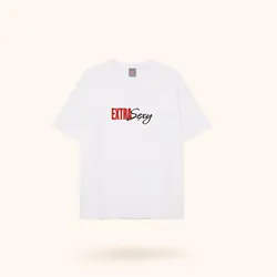 Футболка "EXTRAsexy" белая
