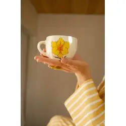 Чайная пара с нарциссами