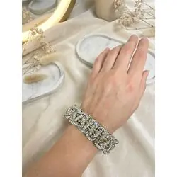Браслет «Золото в серебре»