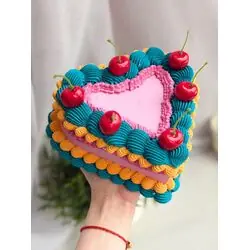 ​Шкатулка-тортик Pinterest в форме сердечка
