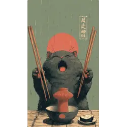 Красный светильник Totem