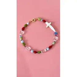 Колье из камней "Natural beads"