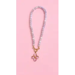 Колье "Pink flower"
