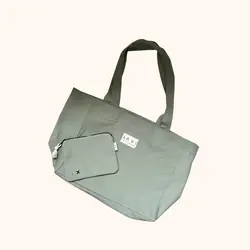 Set Olive : шоппер & косметичка