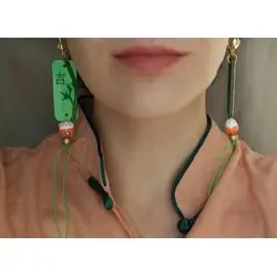 Серьги с японскими котами