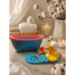 Свеча Утиный SPA в голубых тонах 80 мл
