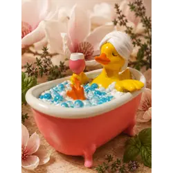 Свеча Утиный SPA в розовых тонах 80 мл