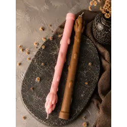 Столовые свечи Спаржи 2 шт