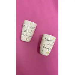 Бокал «Save water, drink champagne!»