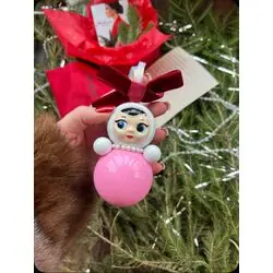 Коллекционная ёлочная игрушка "Неваляшка"