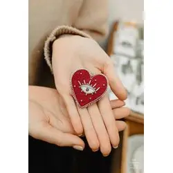Брошь "HEART"