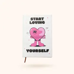 Блокнот "START LOVING YOUSELF"