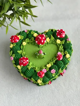 Лесная шкатулка с лягушонком