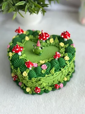 Лесная шкатулка с лягушонком