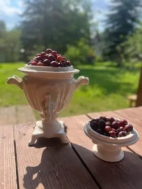 Самовар фарфоровый