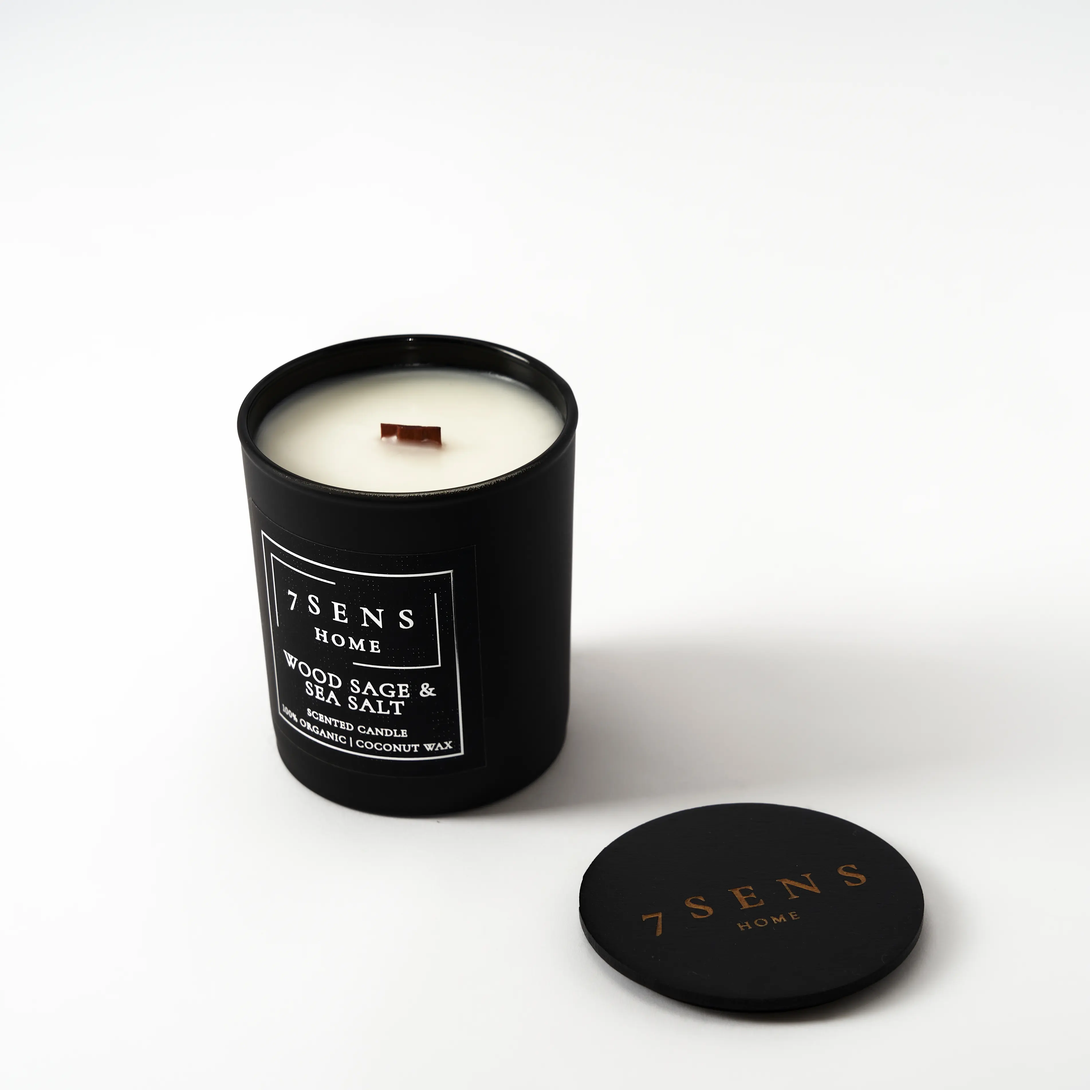Ароматическая свеча 7SENS Wood Sage & Sea Salt