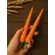 Столовые интерьерные свечи Морковки 2 шт